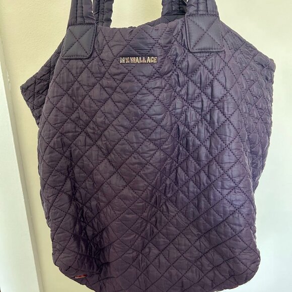 MZ Wallace Large Tote - Dark Purple - Picture 2 of 5